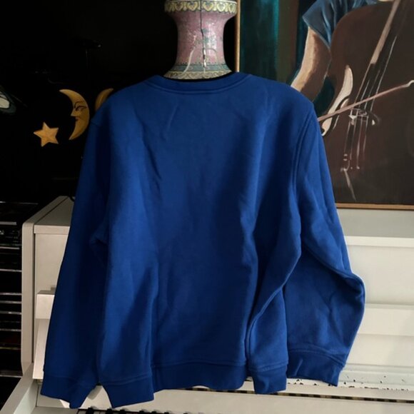 Northern Reflections Blue Floral Embroidered Crewneck Sweater XLP - Picture 12 of 12